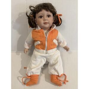 Porcelain Limited Edition Vintage Royal Cathay Collection Doll Lifelike Baby 21”